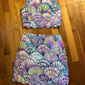Lilly Pulitzer 2 piece shell dress. New without tag
